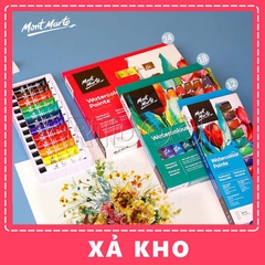 Bộ màu Nước MONT MARTE Signature Tuýp 12ml (tặng kèm cọ) - [xả kho]