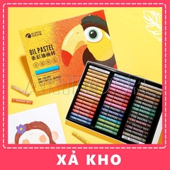 Bộ màu vẽ Sáp Dầu PAUL RUBENS Oil Pastel đắp nổi bìa Vẹt (hộp giấy) - [xả kho]