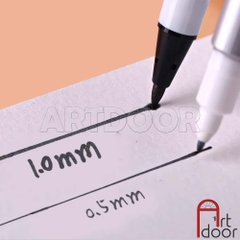 Bút line kháng nước Đen SAKURA Identi lông dầu