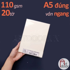 Giấy vẽ chì CANSON Truyền Thống mỏng 110gsm (vân ngang)