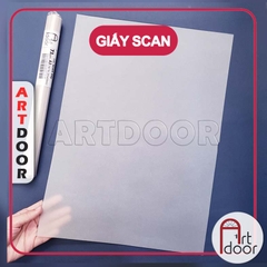 Giấy vẽ scan GATEWAY Tracing Paper dày 53~83gsm (trơn)