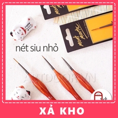 Cọ vẽ đầu Tỉa MONT MARTE nét siêu nhỏ - [xả kho] - Nét Dài (1)