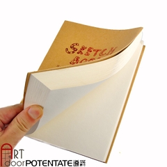 Sổ vẽ chì POTENTATE Sketchbook may gáy mỏng 100gsm (vân mịn)