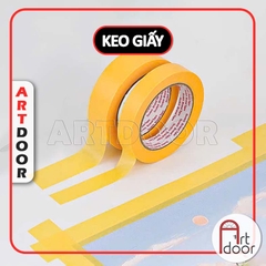 Băng keo giấy VN cố định tranh, chặn màu vẽ