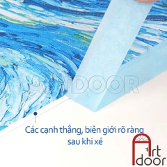 Băng keo giấy VN cố định tranh, chặn màu vẽ