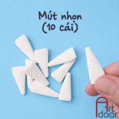 Bay tán chì (mút mịn) tạo khối, vẽ chân dung, đầu tượng, luyện thi hình họa chì