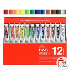 (HÀNG ẨN) Bộ màu Nước Tuýp HOLBEIN Artist 12/ 24 màu 15ml (hộp giấy)