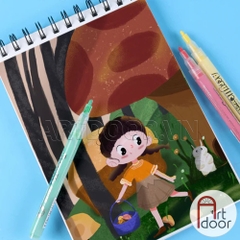 Bộ bút Acrylic GIORGIONE Signature Marker kháng nước, bền màu (hộp giấy) - [xả kho]
