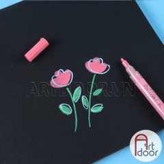 Bộ bút Acrylic GIORGIONE Signature Marker kháng nước, bền màu (hộp giấy) - [xả kho]