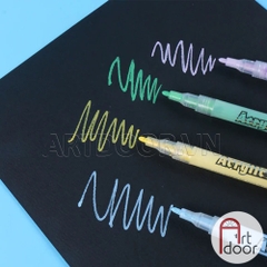 Bộ bút Acrylic GIORGIONE Signature Marker kháng nước, bền màu (hộp giấy) - [xả kho]