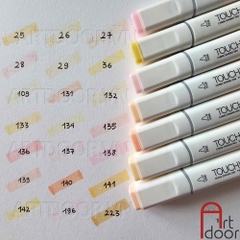 Bút marker TOUCHLIIT 6 (màu Da) vẽ da người, truyện tranh, manga, minh họa