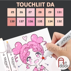 Bút marker TOUCHLIIT 6 (màu Da) vẽ da người, truyện tranh, manga, minh họa