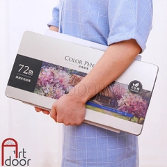 Bộ chì màu Khô DELI gốc dầu (hộp thiếc)