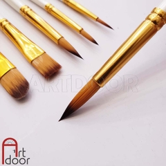 Bộ cọ ARTPOWER (đủ dáng) tập vẽ màu Nước, Acrylic, Gouache tô tượng, đất sét, số hóa