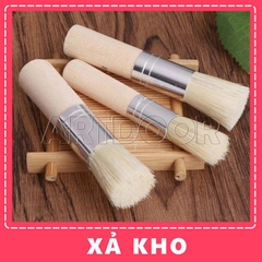 Bộ cọ vẽ đầu Dậm ART SECRET Stencil lông Lợn cứng (5 cây) - [xả kho]