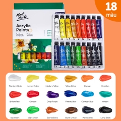 Bộ màu Acrylic MONT MARTE Signature Tuýp 12ml (hộp giấy)