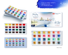 Bộ màu Nước Nén/ Tuýp WHITE NIGHTS