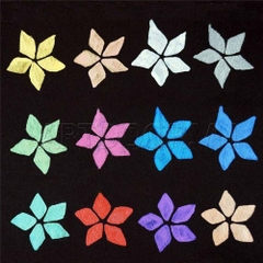 Bộ màu Nước Nén Nhũ KURETAKE Zig Pearlescent Mini (hộp giấy) - 12 Màu - [xả kho]