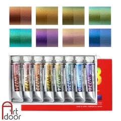 Bộ màu Nước Tuýp HOLBEIN Artist 5ml (hộp giấy) - Nhiều Màu
