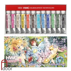 Bộ màu Nước Tuýp HOLBEIN Artist 5ml (hộp giấy) - Nhiều Màu