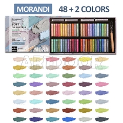 Bộ màu vẽ Sáp Dầu GIORGIONE Soft Oil Pastel mềm đắp nổi (hộp giấy)