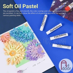 Bộ màu vẽ Sáp Dầu PAUL RUBENS Oil Pastel đắp nổi (hộp giấy) - [xả kho]