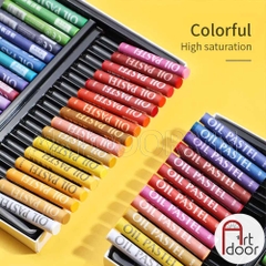 Bộ màu vẽ Sáp Dầu PAUL RUBENS Oil Pastel đắp nổi bìa Vẹt (hộp giấy) - [xả kho]