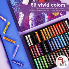 Bộ màu vẽ Sáp Dầu PAUL RUBENS Oil Pastel đắp nổi (hộp giấy) - [xả kho]