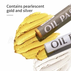 Bộ màu vẽ Sáp Dầu PAUL RUBENS Oil Pastel đắp nổi bìa Vẹt (hộp giấy) - [xả kho]