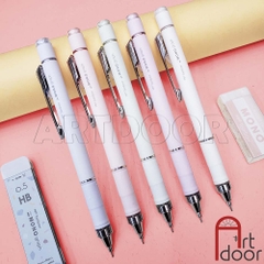Bút chì kim bấm TOMBOW Grip Limited có đệm tay (đầu 05mm) dòng Mono Graph lắc đẩy ngòi