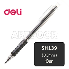 Bút chì kim bấm DELI Thân Trắng (đầu 05/ 07) có đệm cầm êm tay