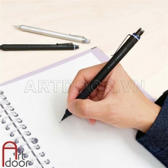 Bút chì kim bấm TOMBOW Fine Limited thân Thép (đầu 03/05mm) dòng Mono Graph bấm ra ngòi