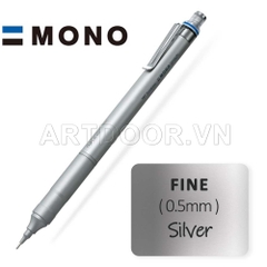 Bút chì kim bấm TOMBOW Fine Limited thân Thép (đầu 03/05mm) dòng Mono Graph bấm ra ngòi