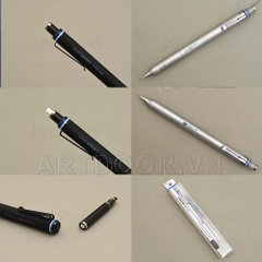 Bút chì kim bấm TOMBOW Fine Limited thân Thép (đầu 03/05mm) dòng Mono Graph bấm ra ngòi