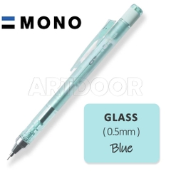 Bút chì kim bấm TOMBOW Glass trong suốt (đầu 05mm) dòng Mono Graph bấm, lắc đẩy ngòi