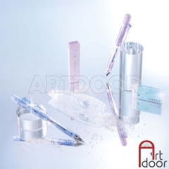 Bút chì kim bấm TOMBOW Shimmer Limited trong suốt ánh Nhũ (đầu 05mm) dòng Mono Graph bấm, lắc đẩy ngòi