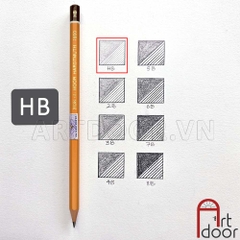 Bút chì phác thảo KOH I NOOR vẽ người, đầu tượng, tĩnh vật, luyện thi hình họa