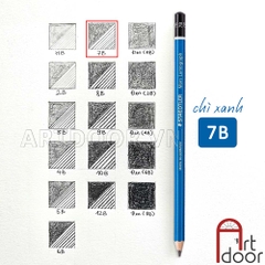 Bút chì phác thảo STAEDTLER vẽ người, đầu tượng, tĩnh vật, luyện thi hình họa