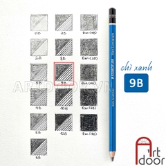 Bút chì phác thảo STAEDTLER vẽ người, đầu tượng, tĩnh vật, luyện thi hình họa