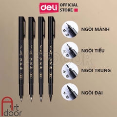 Bút Đen viết thư pháp DELI (cây lẻ)