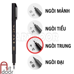 Bút Đen viết thư pháp DELI (cây lẻ)