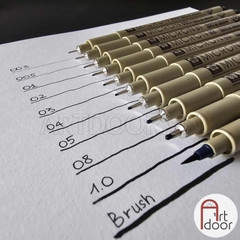Bút line kháng nước Đen SAKURA Micron (cây lẻ)