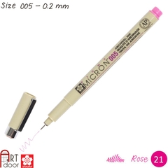 Bút line kháng nước Nhiều Màu SAKURA Micron (cây lẻ)