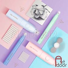 Bút gôm tẩy Điện DELI hai đầu kèm lõi thay
