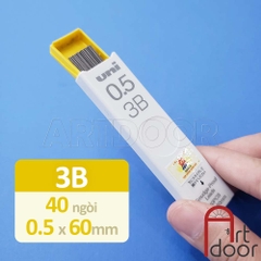 Ruột ngòi chì bấm UNI Nano Dia (chống gãy) / Smudge-Proof (chống lem) - nhiều size