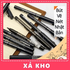 Bút line kháng nước Đen KURETAKE Zig (cây lẻ) - [xả kho]