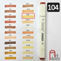 Bút marker TOUCHLIIT 6 (số 0~120) diễn họa kiến trúc, đô thị, đồ án nội thất