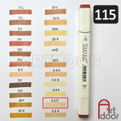 Bút marker TOUCHLIIT 6 (số 0~120) diễn họa kiến trúc, đô thị, đồ án nội thất