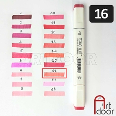 Bút marker TOUCHLIIT 6 (số 0~120) diễn họa kiến trúc, đô thị, đồ án nội thất