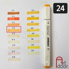 Bút marker TOUCHLIIT 6 (số 0~120) diễn họa kiến trúc, đô thị, đồ án nội thất